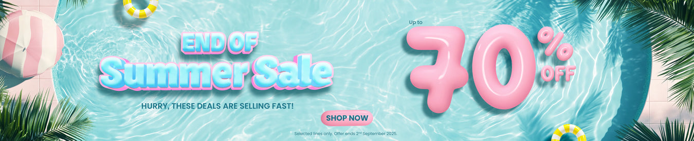 END OF SUMMER SALE