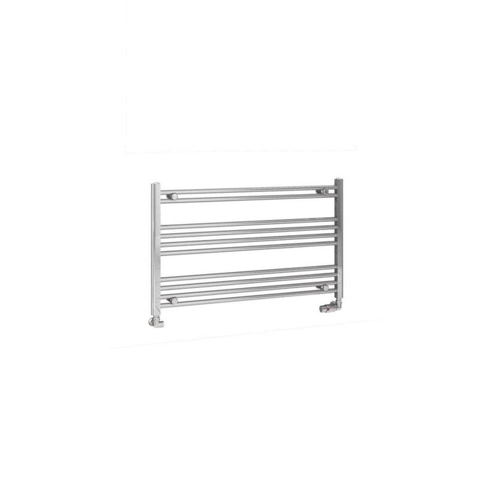 Eastbrook Wendover Horizontal Straight Heated Towel Rail - Chrome