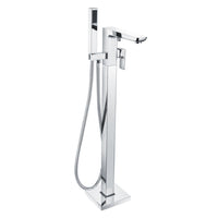 Tailored Swansea Floor Standing Bath Shower Mixer Tap with Handset