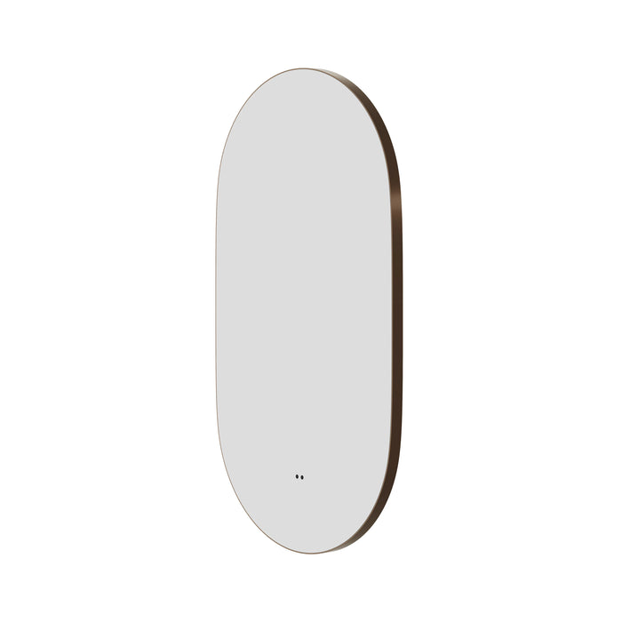 HiB Arcane Pill Illuminated Frame LED Mirror - 900mm x 500mm