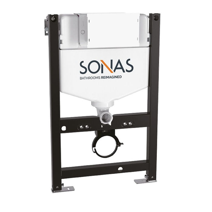Sonas Living Universal Frame & Cistern for Wall Hung WC with Dual Flush Plate
