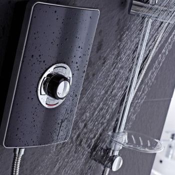 Vado Elegance Metallic Electric Shower - 9.5kW