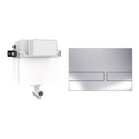 Britton Venue Dual Flush Concealed Cistern Set