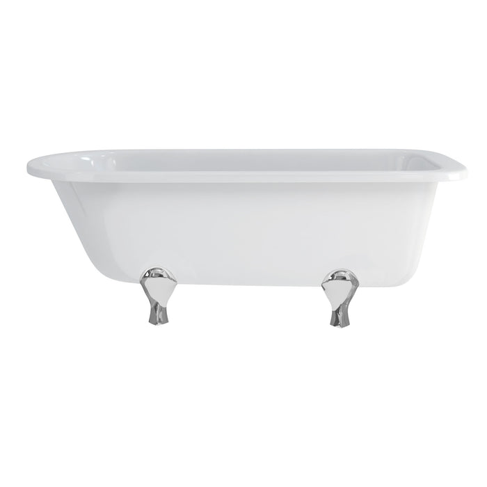 Burlington Blenheim Acrylic Single Ended Freestanding Bath with Legs 1690mm x 750mm