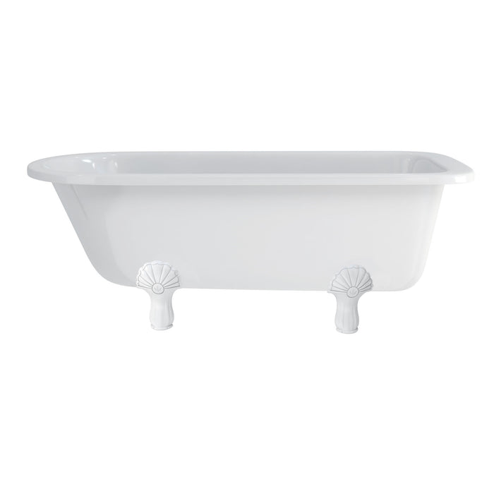 Burlington Blenheim Acrylic Single Ended Freestanding Bath with Legs 1690mm x 750mm