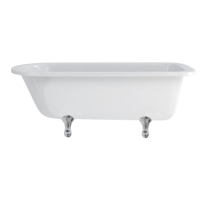 Burlington Blenheim Acrylic Single Ended Freestanding Bath with Legs 1690mm x 750mm