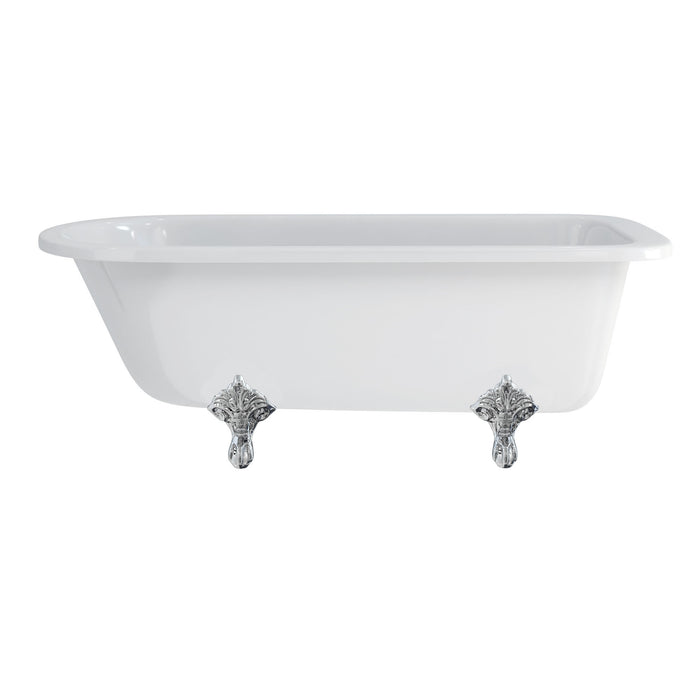 Burlington Blenheim Acrylic Single Ended Freestanding Bath with Legs 1690mm x 750mm