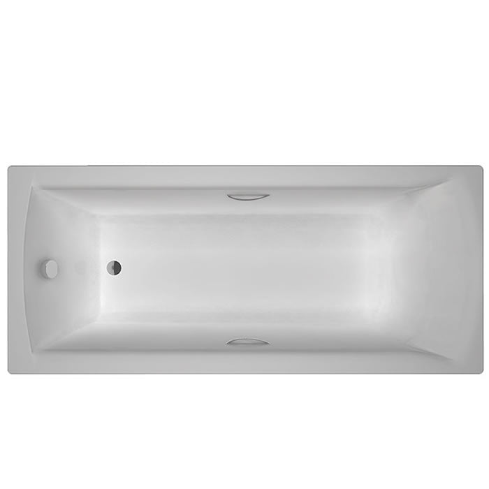 Eastbrook Sigma Carronite Single Ended Bath - No TH - White