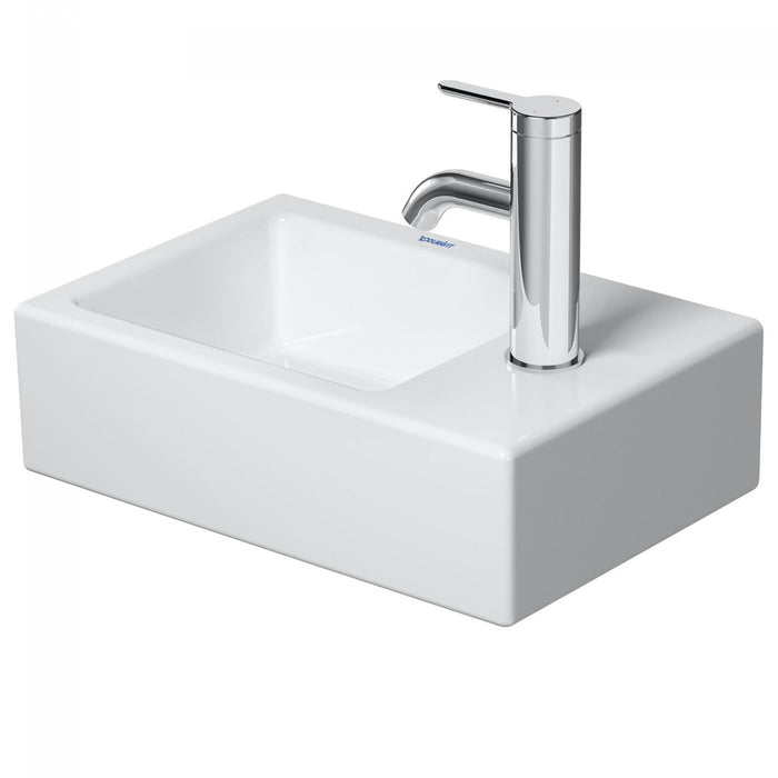 Duravit Vero Air Cloakroom Basin, 380mm, Tap Hole on the Right