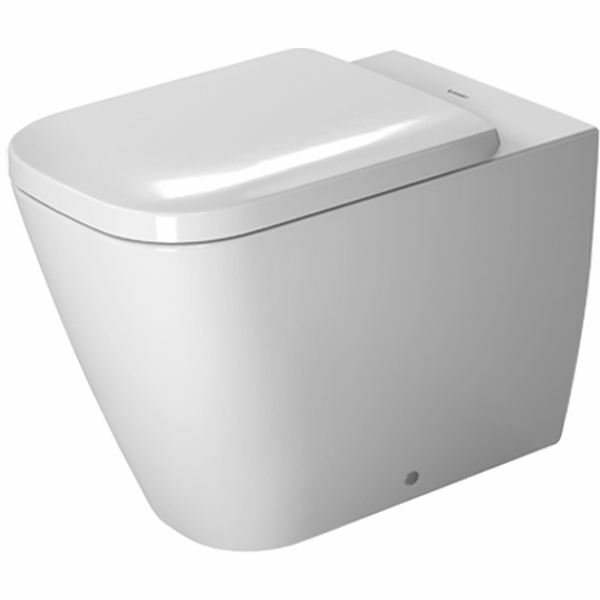 Duravit Happy D.2 Floor Standing Back to Wall Toilet & Soft Close Seat