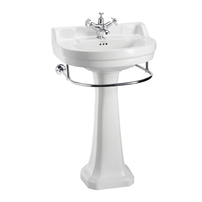 Burlington Edwardian Round Basin With Pedestal