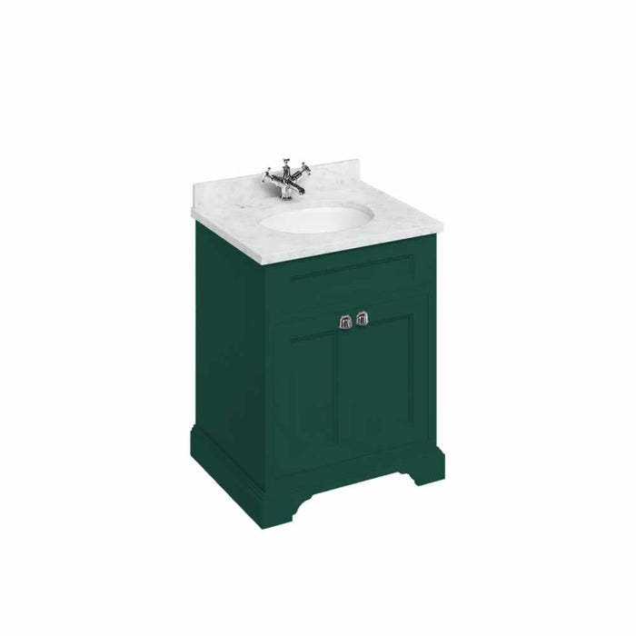 Burlington 2 Doors Vanity Unit With Worktop and Basin