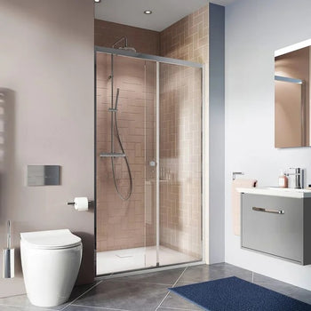 Britton Hoxton 6 Single Recessed Sliding Shower Door