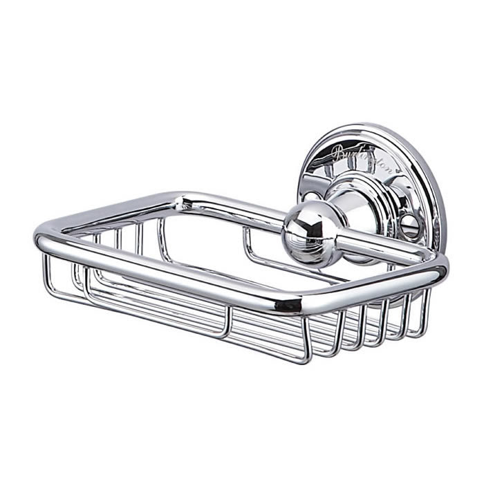 Burlington Traditional Wire Soap Basket Chrome