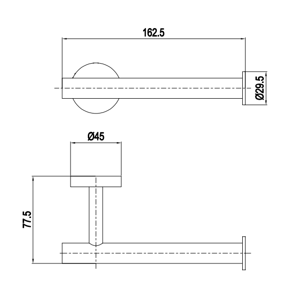 Crosswater 3ONE6 Toilet Roll Holder