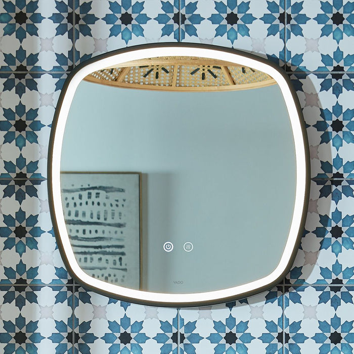 Vado Cameo Soft Square Illuminated Mirror