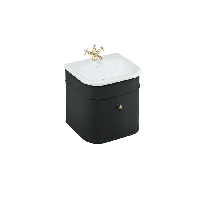 Burlington Chalfont 1 Drawer Vanity Unit With Basin And Handle