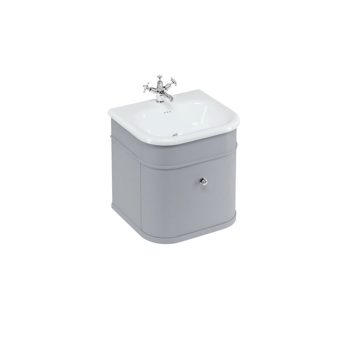 Burlington Chalfont 1 Drawer Vanity Unit With Basin And Handle