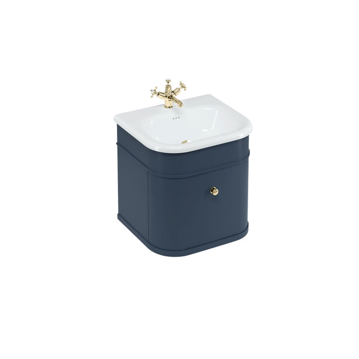 Burlington Chalfont 1 Drawer Vanity Unit With Basin And Handle