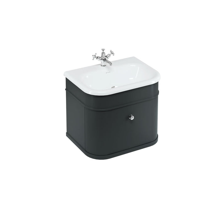 Burlington Chalfont 1 Drawer Vanity Unit With Basin And Handle