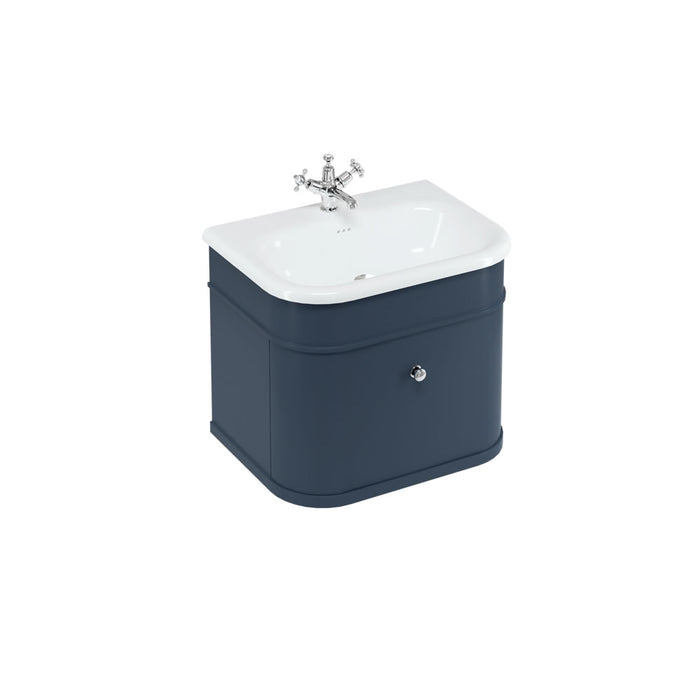 Burlington Chalfont 1 Drawer Vanity Unit With Basin And Handle