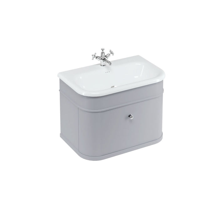 Burlington Chalfont 1 Drawer Vanity Unit With Basin And Handle
