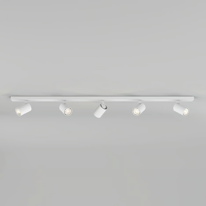 Astro Ascoli Five Bar Ceiling Light - Textured White