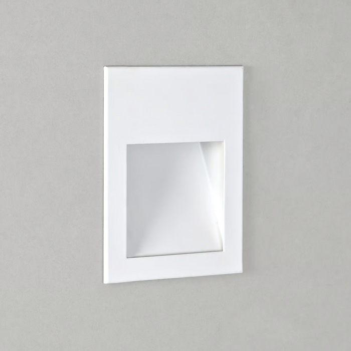 Astro Borgo LED Marker Wall Light - 90mm Wide - Matt White