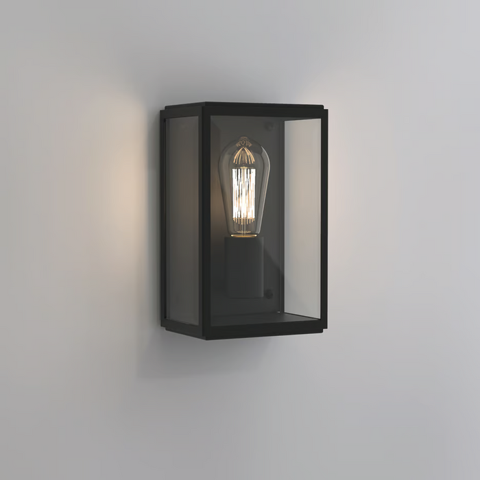 Astro Homefield Wall Light - Textured Black - Bathroom
