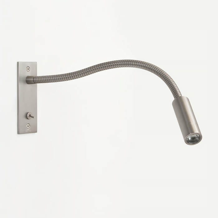 Astro Leo Switched Reading LED Wall Light - Matt Nickel