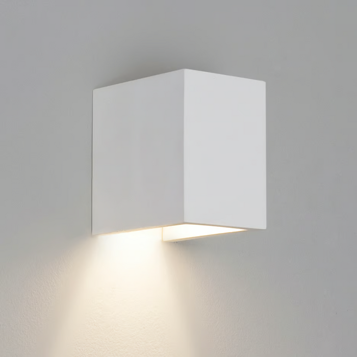 Astro Parma Interior Wall Light - 110mm High - Plaster