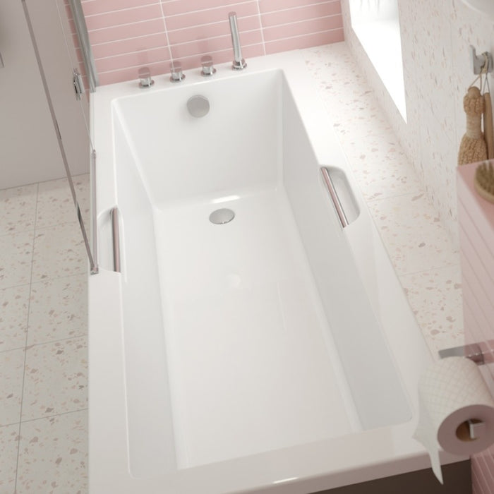 Sonas Cadenza Single Ended Bath With Integrated Handle 1700mm X 700mm