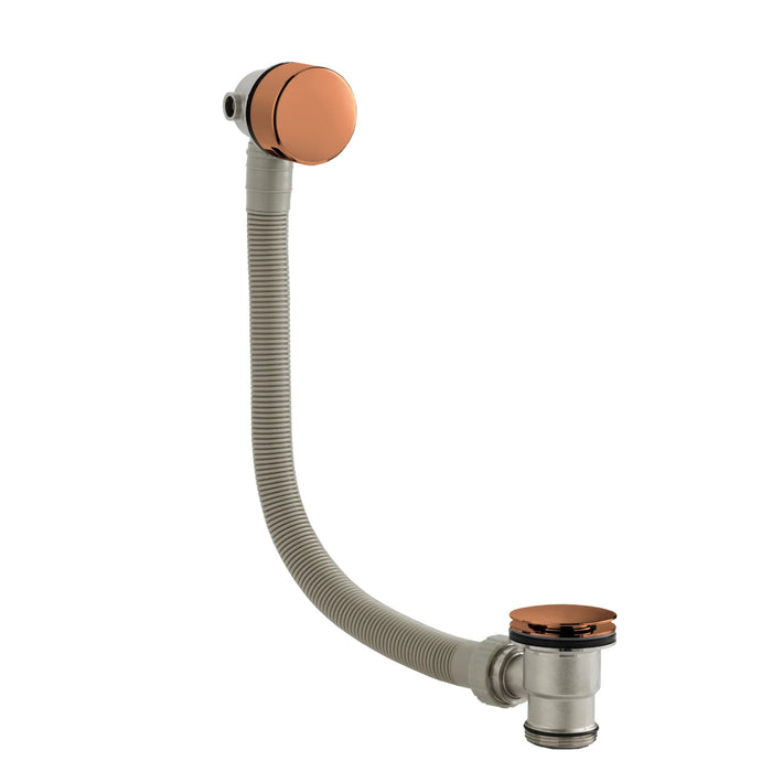 BC Designs Chlemsford Freeflow Bath Filler - Copper - Bath