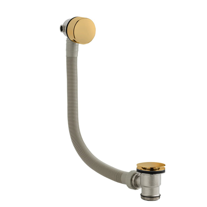 BC Designs Chlemsford Freeflow Bath Filler - Gold - Bath