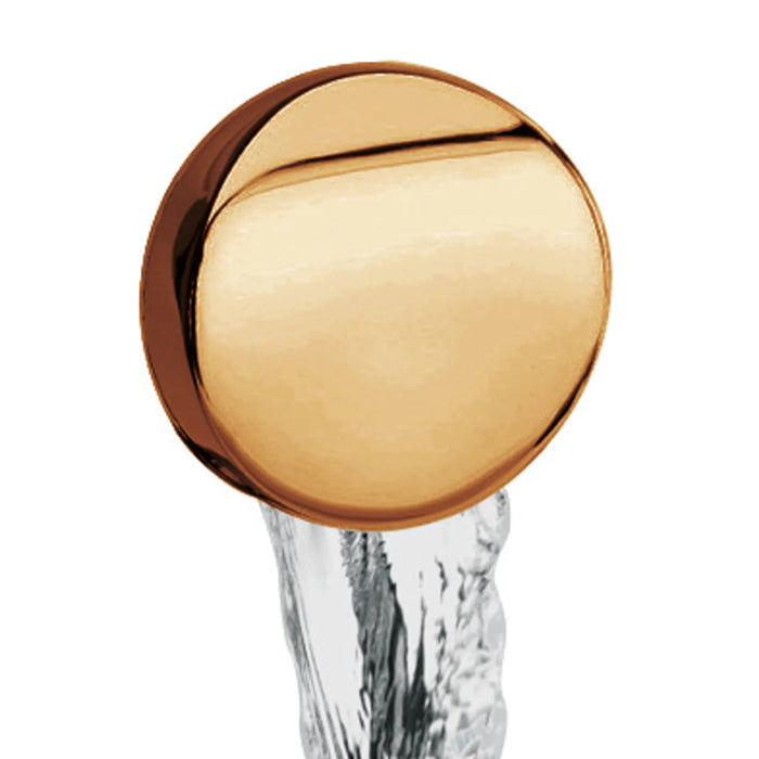 BC Designs Overflow Bath Filler - Copper - Overflow Bath