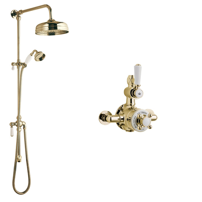 BC Designs Victrion 1 Outlet Thermostatic Exposed Shower