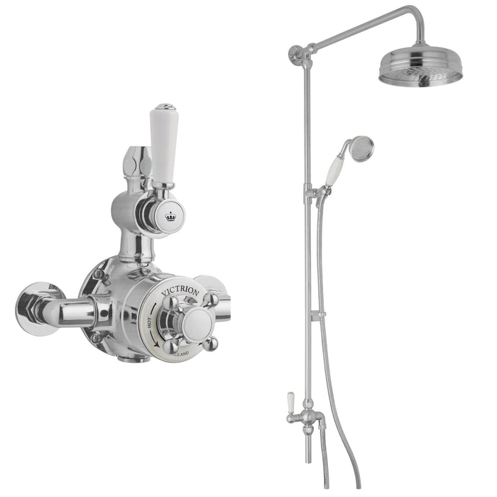 BC Designs Victrion 1 Outlet Thermostatic Exposed Shower