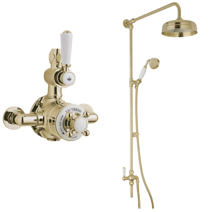 BC Designs Victrion 1 Outlet Thermostatic Exposed Shower