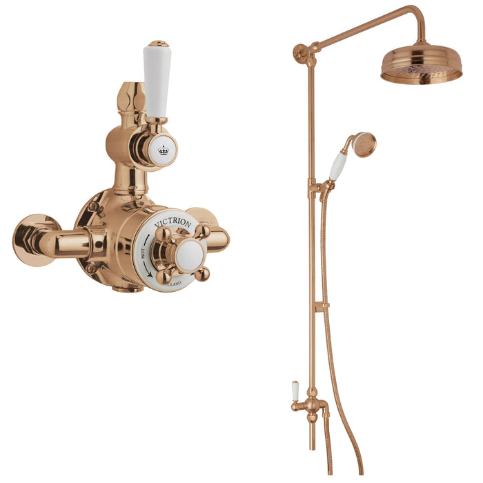 BC Designs Victrion 1 Outlet Thermostatic Exposed Shower