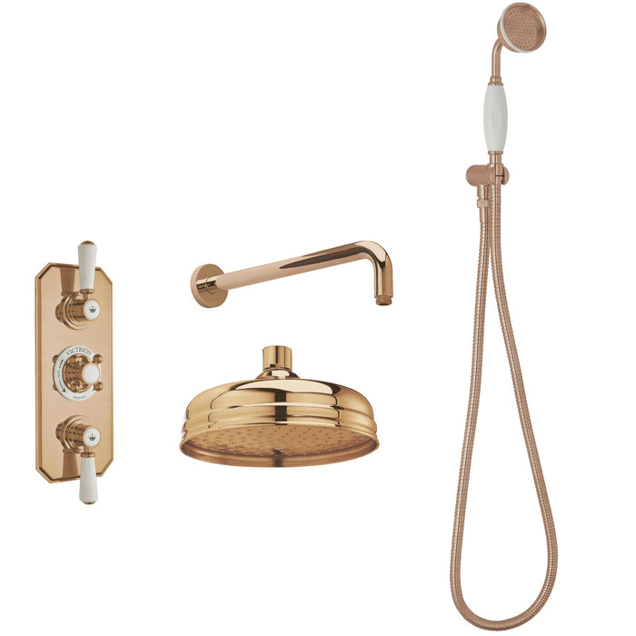 BC Designs Victrion 2 Outlet Thermostatic Concealed Shower