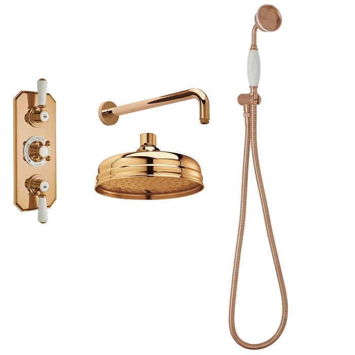 BC Designs Victrion 2 Outlet Thermostatic Concealed Shower