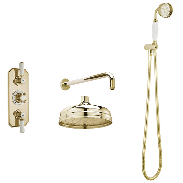 BC Designs Victrion 2 Outlet Thermostatic Concealed Shower