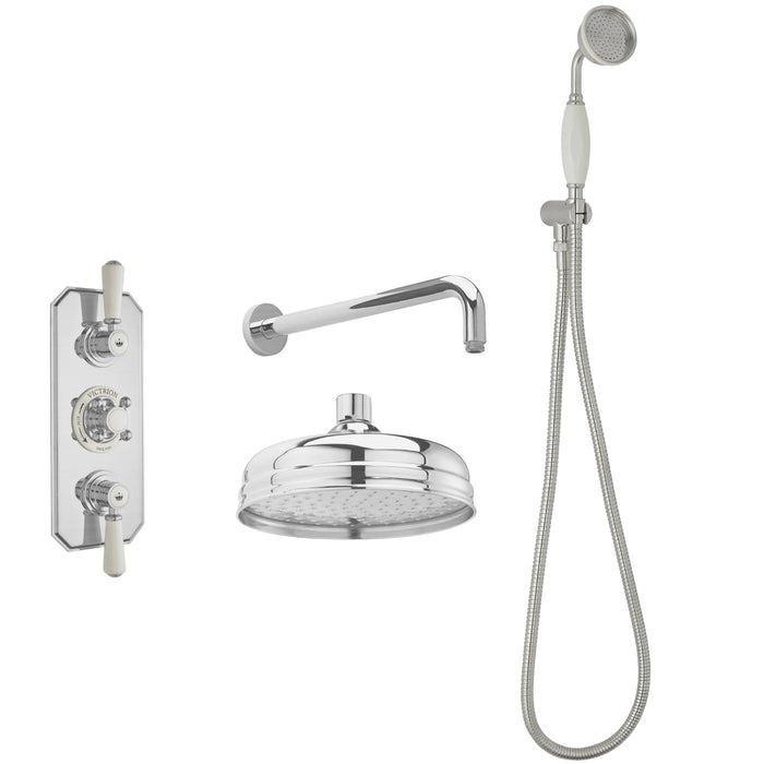 BC Designs Victrion 2 Outlet Thermostatic Concealed Shower