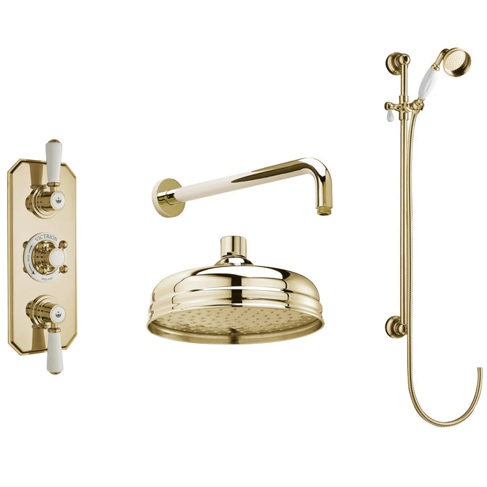 BC Designs Victrion 2 Outlet Thermostatic Concealed Shower
