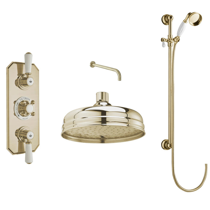 BC Designs Victrion 2 Outlet Thermostatic Concealed Shower