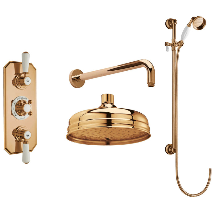 BC Designs Victrion 2 Outlet Thermostatic Concealed Shower