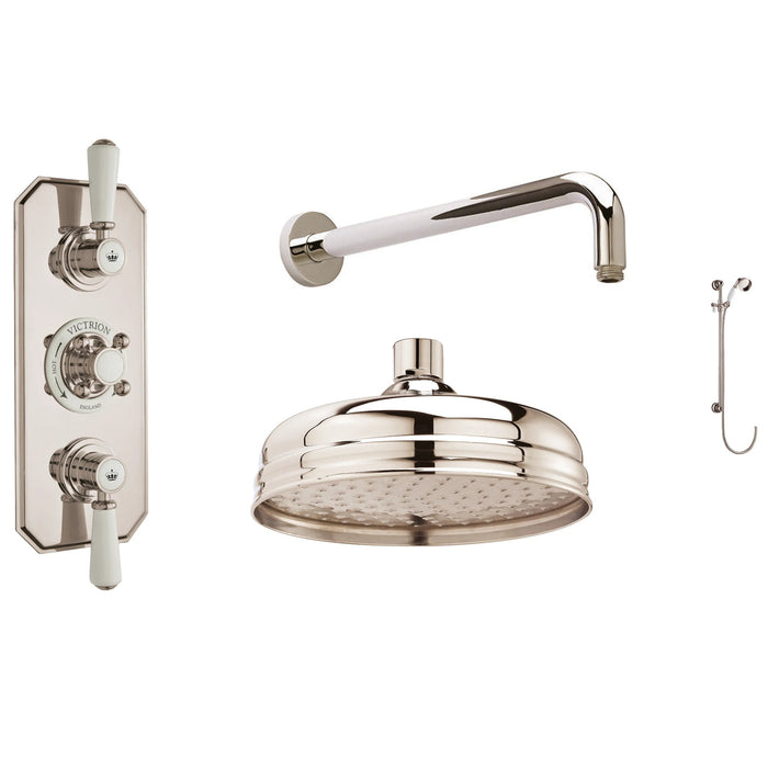 BC Designs Victrion 2 Outlet Thermostatic Concealed Shower