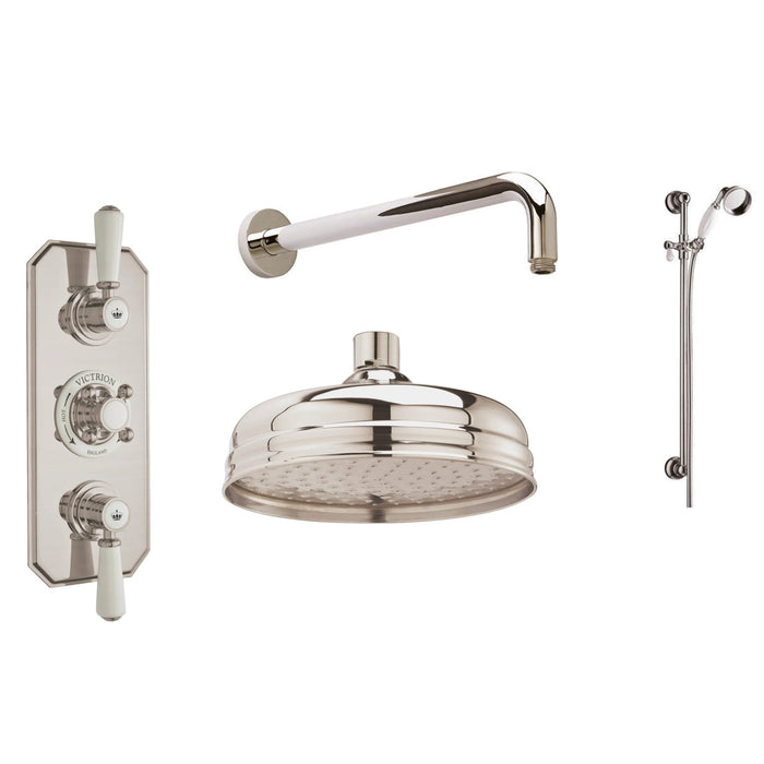 BC Designs Victrion 2 Outlet Thermostatic Concealed Shower
