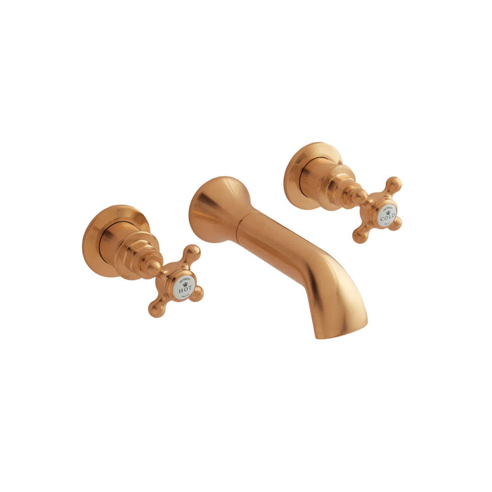 BC Designs Victrion Crosshead Basin Filler Tap with Spout