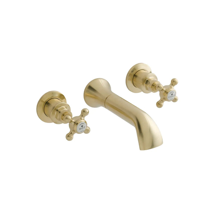 BC Designs Victrion Crosshead Basin Filler Tap with Spout